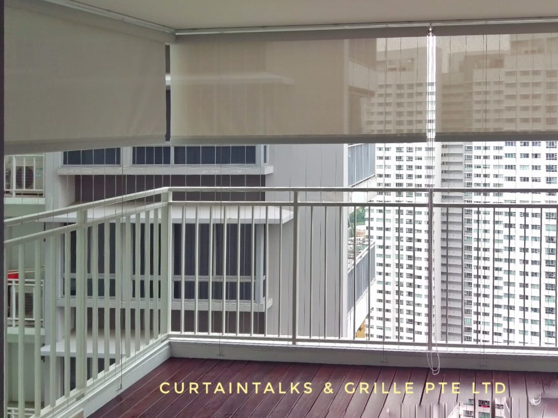 This is a Picture of Outdoor roller blinds-Singapore HDB flat-139B Toa Payoh Lorong 1